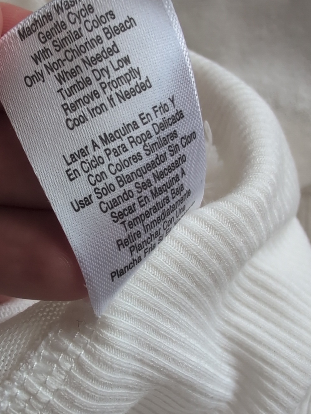 The Sweatshirt Project Super Soft Off White Lace-Up Side Sweatshirt 2XL - Picture 4 of 5
